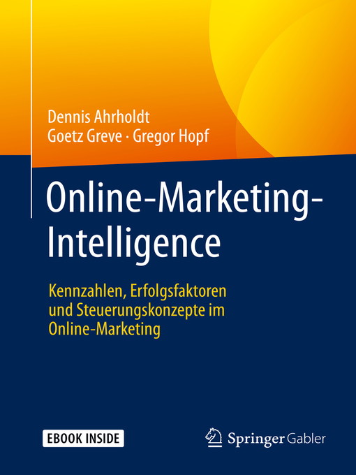 Title details for Online-Marketing-Intelligence by Dennis Ahrholdt - Available